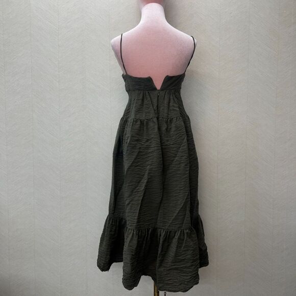Cara Callahan Green Bubble Dress Womens Size S - Picture 6 of 9